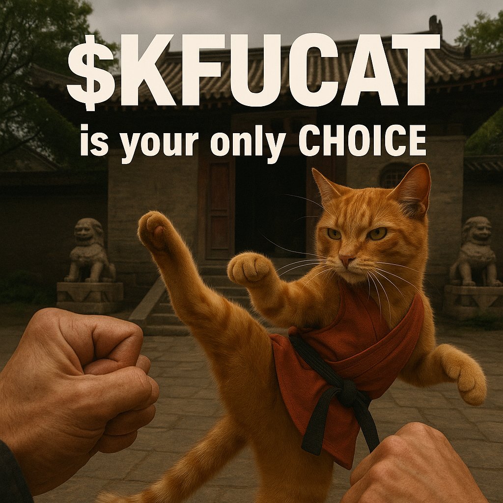 CryptoCat792623's tweet photo. @mrpunkdoteth $KFUCAT IS YOUR ONLY CHOICE! 😎🚀 @kfucatsol 
7DJ8Ufmcm7Mh1HCK7C2ZA4WiCnhocecYeJvAGv8PLdQC https://t.co/II3ZE9juRL