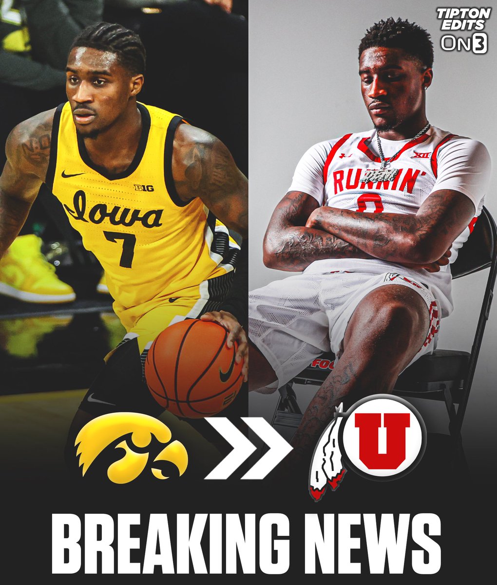 NEWS: Iowa transfer forward Seydou Traore has committed to Utah, his agency <a href="/WEAVE/">WEAVE</a> tells <a href="/On3sports/">On3</a>. 

The 6-7 sophomore scored 15 points on Michigan State and 14 points on Maryland earlier this season. 

on3.com/db/seydou-trao…