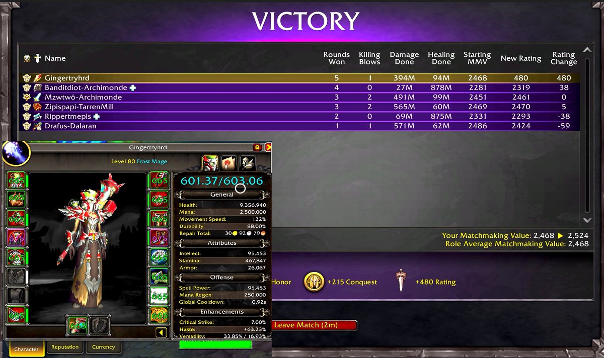 Mages look good, maybe slight buffs needed?