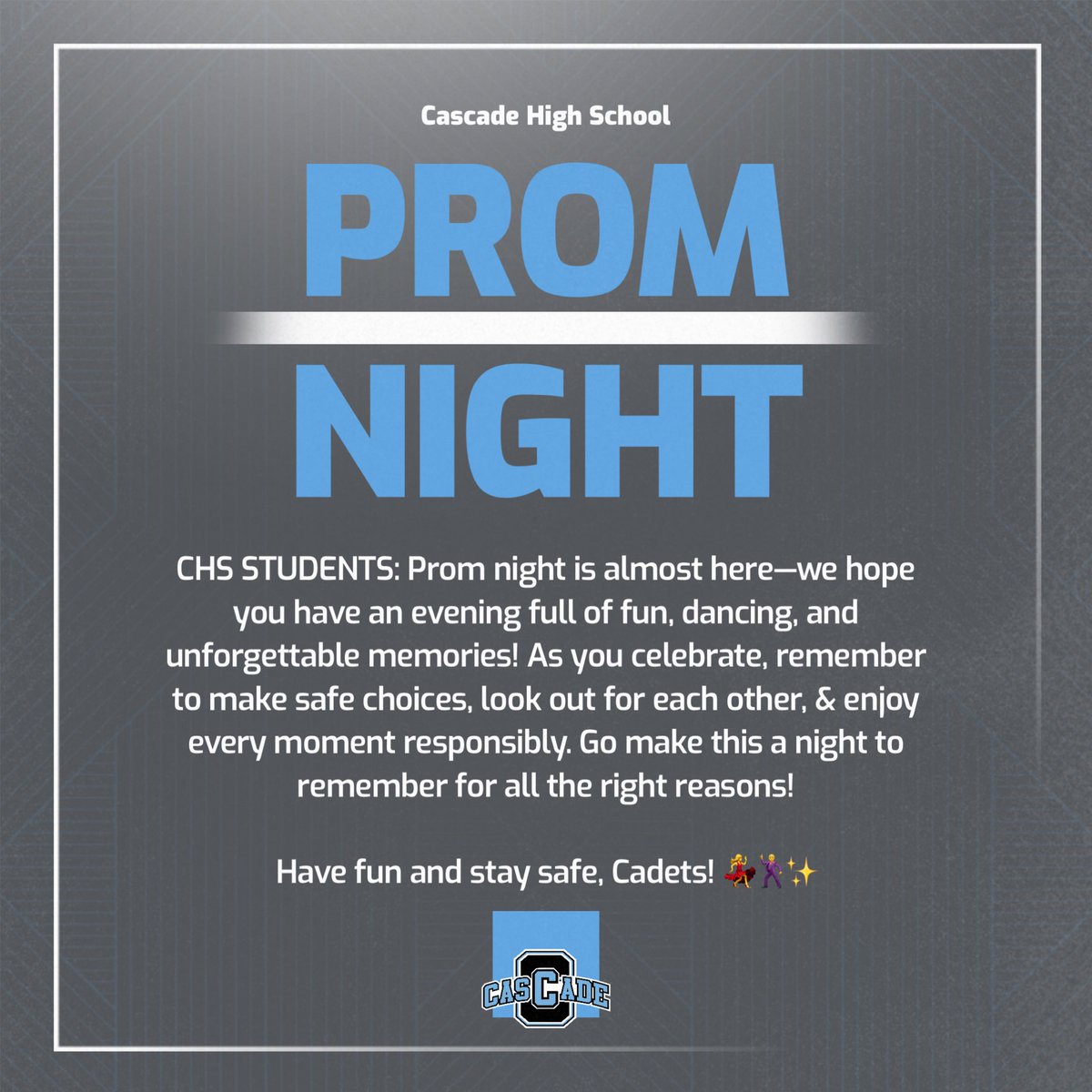Make memories, Cadets!