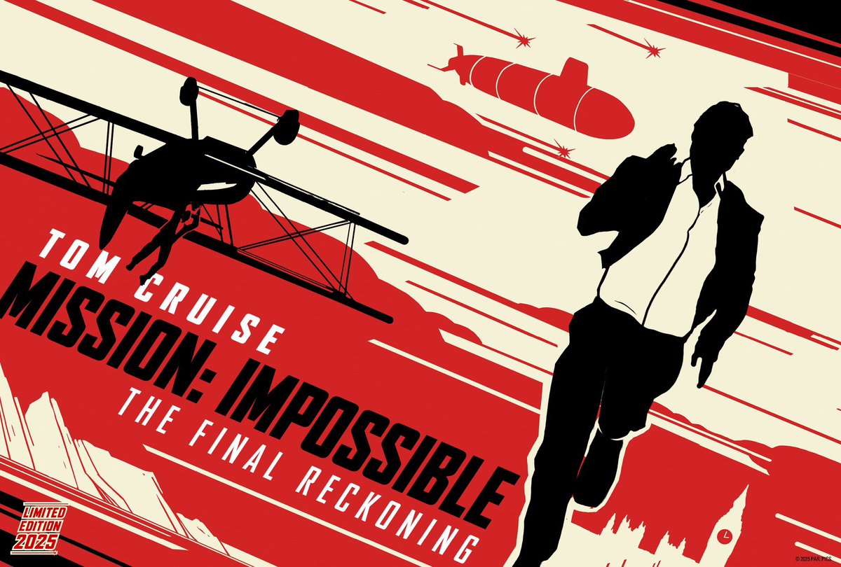 DiscussingFilm's tweet photo. New poster for ‘MISSION IMPOSSIBLE: THE FINAL RECKONING’

In theaters on May 23. https://t.co/b1YycYWQUI