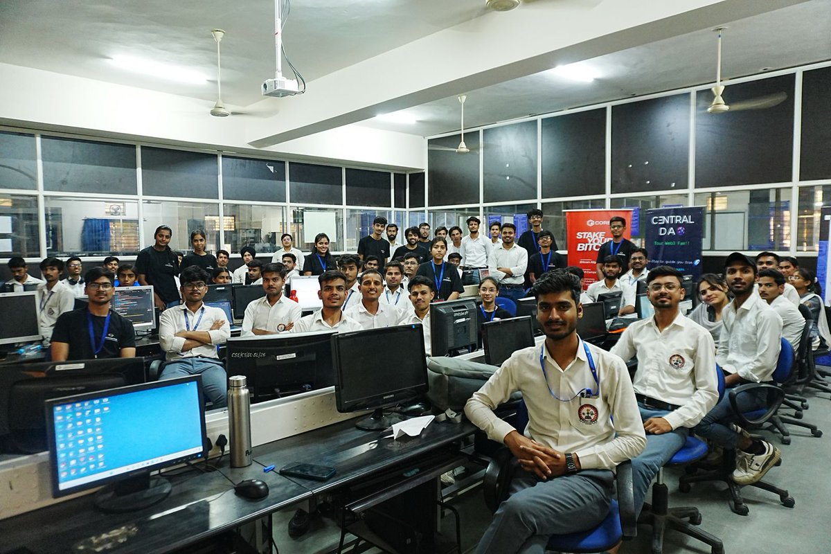 Central_DAO's tweet image. Absolutely electric workshop on @Coredao_Org
Deep-dived into how CORE leveled up DeFi on Bitcoin and deployed live smart contracts on the CORE chain.
Energy was Amazing & Builders went crazyyy!