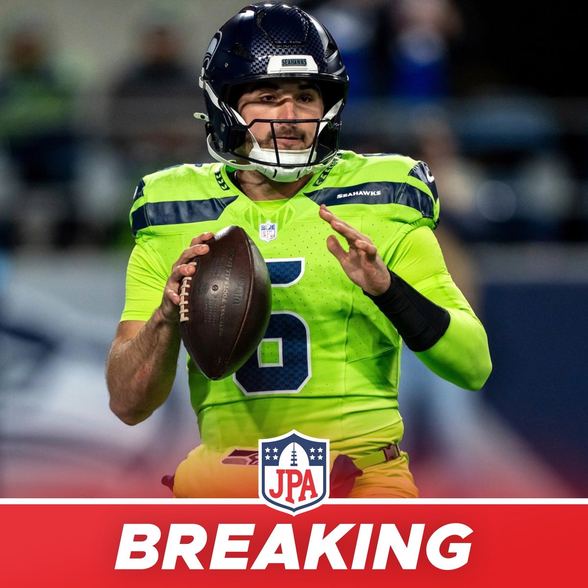 jasrifootball's tweet image. 🚨🚨🚨
The #Seahawks are trading quarterback Sam Howell to the #Vikings.