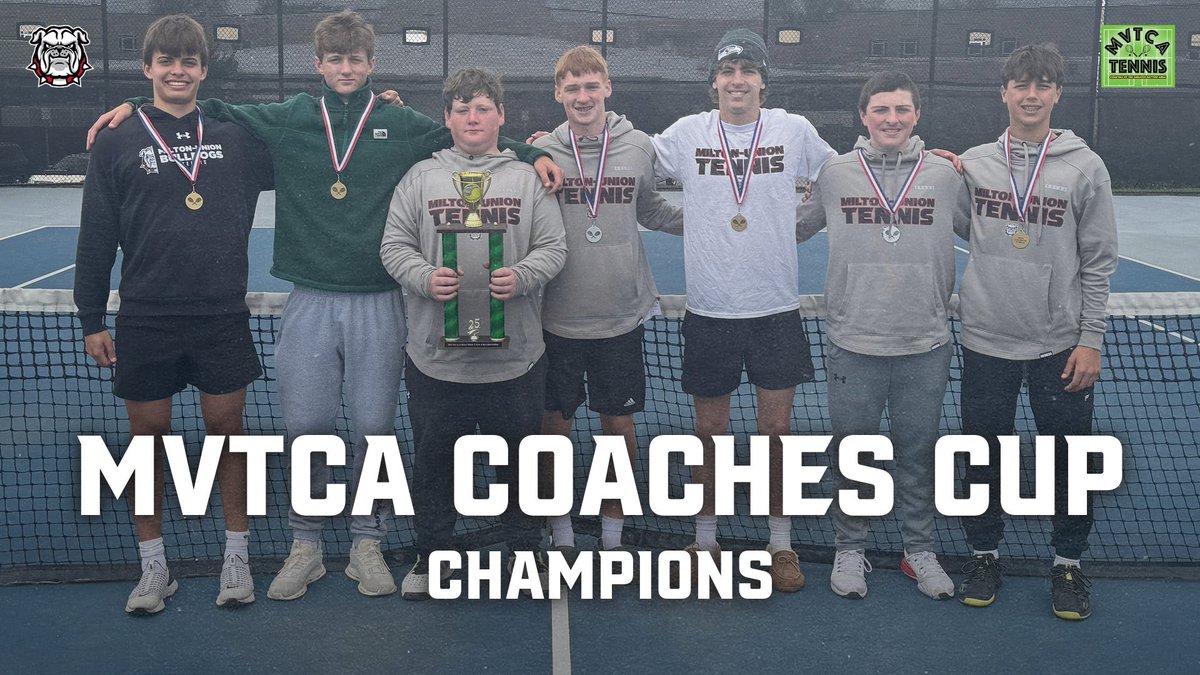 We made the trip to Miamisburg High School this morning and competed in the coaches cup! We were flighted with Miamisburg, Oakwood, and Miami Valley School. 

TEAM: CHAMPIONS 🏆 

#TITW | #GoDogs 🐾