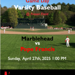 Photo by Marblehead High School Athletics (@MarbleheadHS_AD)