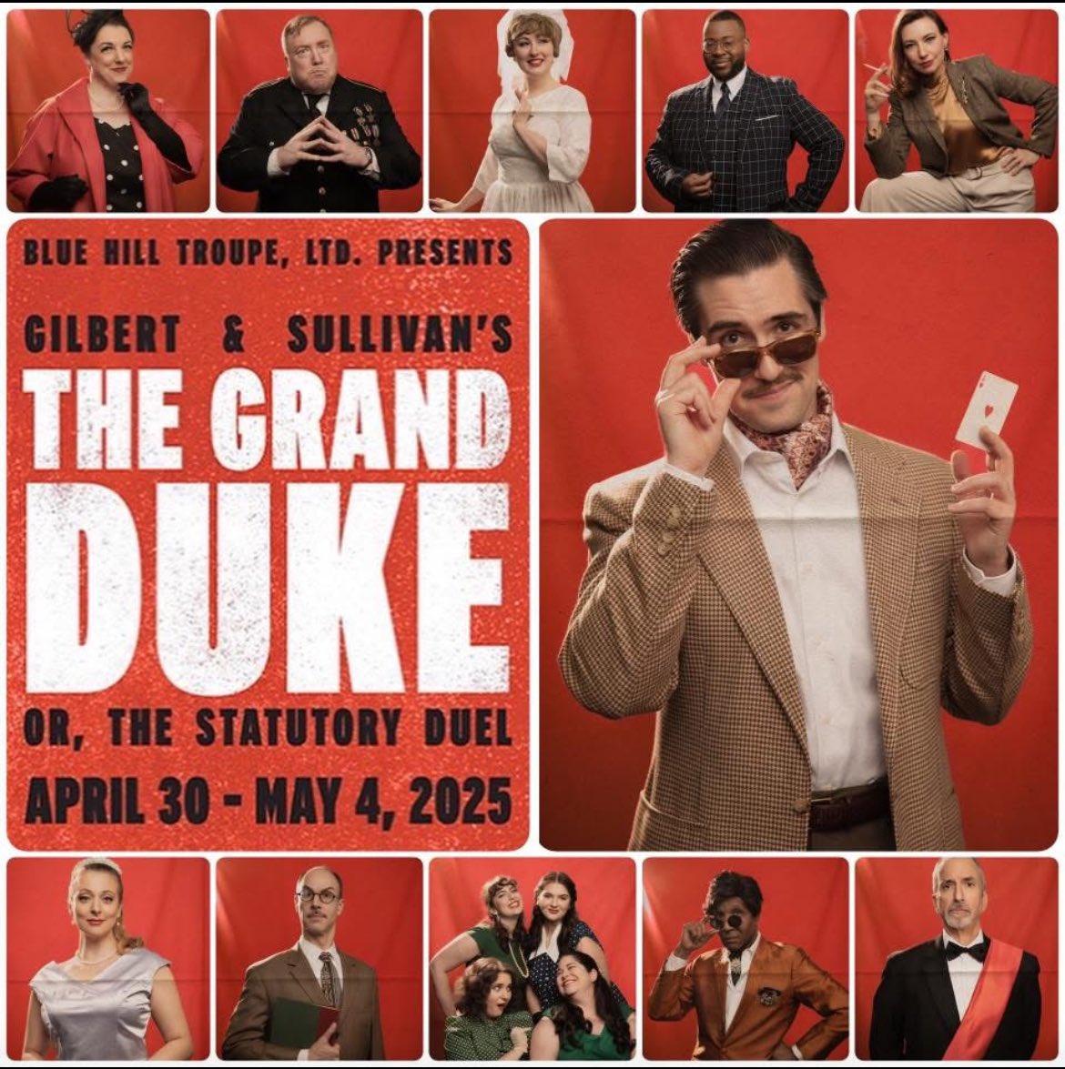 I’m bummed to miss <a href="/AACR/">AACR</a> this weekend but for good reason- it’s tech week for the Blue Hill Troupe’s performance of the Grand Duke, opening Thursday. Buy your tickets for our 101st season at BHT.org and come see the only oncologist in the cast!