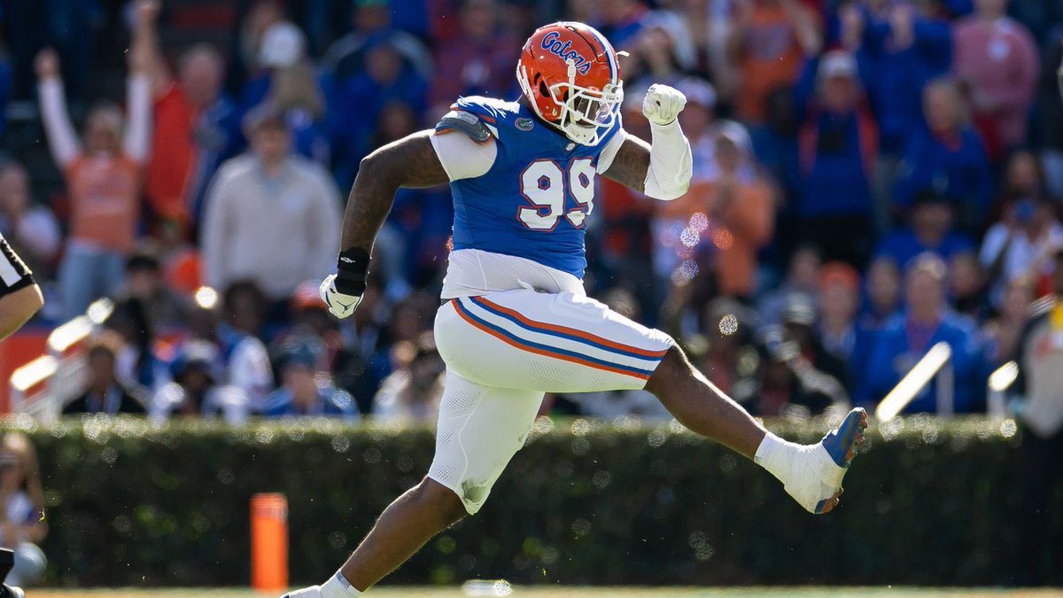 Sideline: ๐ โ25 National Champions Florida Gators (@ssn_gators) on Twitter photo With the 140th overall pick in the 2025 NFL Draft, The Carolina #Panthers select Cam Jackson, DT from the Florida #Gators
Congrats <a href="/CamJackson72/">Cam Jackson</a> ๐
#GoGators #KeepPounding With the 140th overall pick in the 2025 NFL Draft, The Carolina #Panthers select Cam Jackson, DT from the Florida #Gators
Congrats <a href="/CamJackson72/">Cam Jackson</a> ๐
#GoGators #KeepPounding