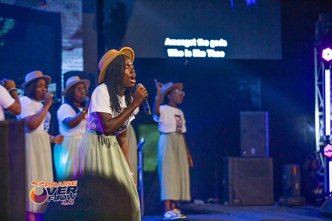 Praise_Overflow's tweet image. When Sound of Many Waters lifted their voices, it felt like heaven opened over us.
 It wasn’t just singing, it was a river of worship that carried every heart straight into God&apos;s presence.
Truly, there is a sound that only worshipers can release.