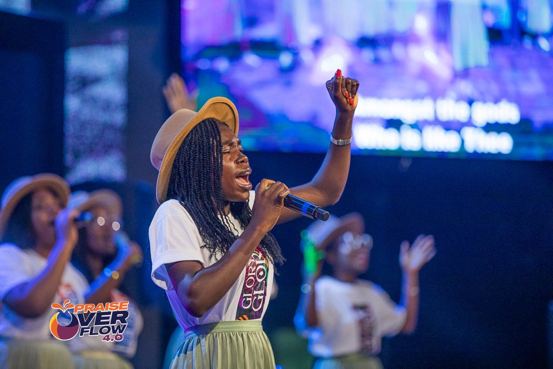 Praise_Overflow's tweet image. When Sound of Many Waters lifted their voices, it felt like heaven opened over us.
 It wasn’t just singing, it was a river of worship that carried every heart straight into God&apos;s presence.
Truly, there is a sound that only worshipers can release.