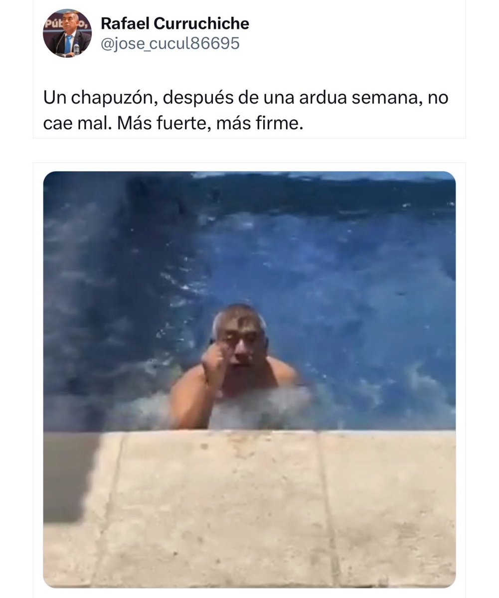 Así se expresa el fiscal de la FECI, #RafaelCurruchiche, tras otra semana de abusar del derecho penal para silenciar voces en defensa de la democracia y violar el derecho constitucional a la reunión pacífica, el cual no puede ser restringido ni limitado.