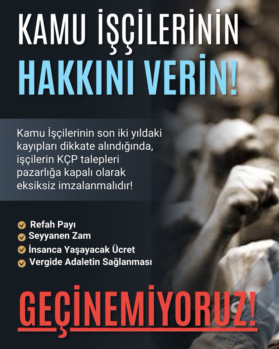 #İsciningundemiKCP