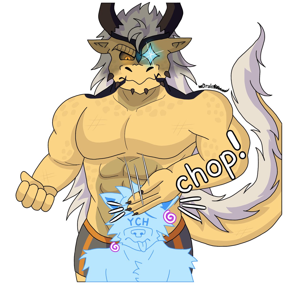 DraloGator's tweet image. Sticker Commission βΌοΈ (also my first commission ever)
π: @ItzzR3x
