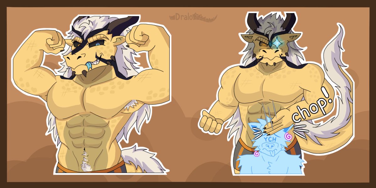DraloGator's tweet image. Sticker Commission βΌοΈ (also my first commission ever)
π: @ItzzR3x