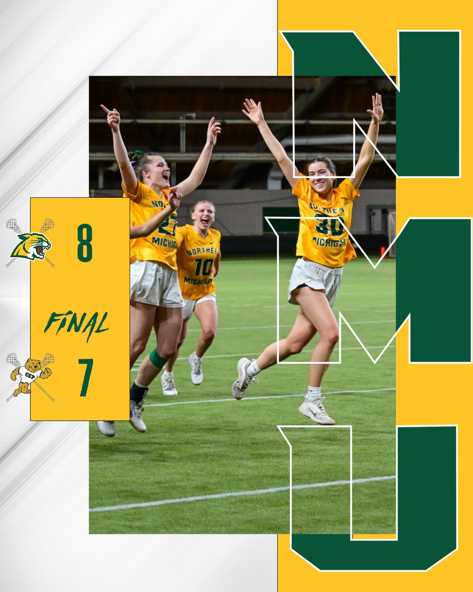 Wildcats outlast Concordia-St. Paul to come away with the win on Senior Day!  🔥

#NMUwildcats