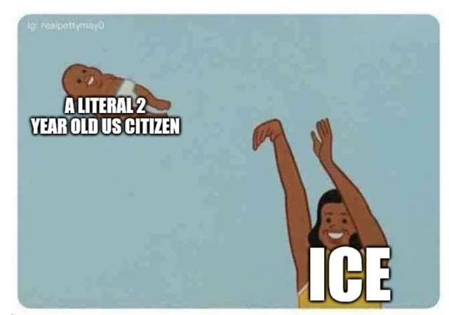 YourAnonNews's tweet photo. ICE deported a 2 year old US citizen.
Fuck ICE. https://t.co/M6jPwsMNxt