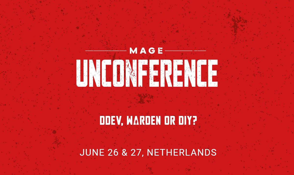 Which #Magento env do you like better? #ddev, #Warden, #MarkShustHisWork, #JeroenBoersmaHisWork or just building it yourself? Share your work at the unconference yir.io/n9vdh8y3