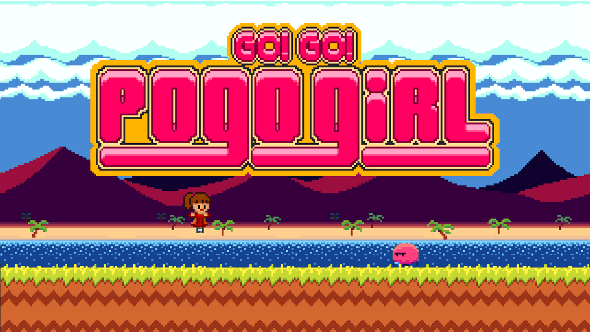 SonicFanGameBot's tweet photo. 'Go! Go! PogoGirl' (2020) by ohsat_games
 (Original Demo)
A 16-bit inspired platformer in which you bounce, bounce, bounce! Part of the SAGExpo.
#NonSonicWeekend
https://t.co/iJOowAPQTV https://t.co/UGDmNS4OwO