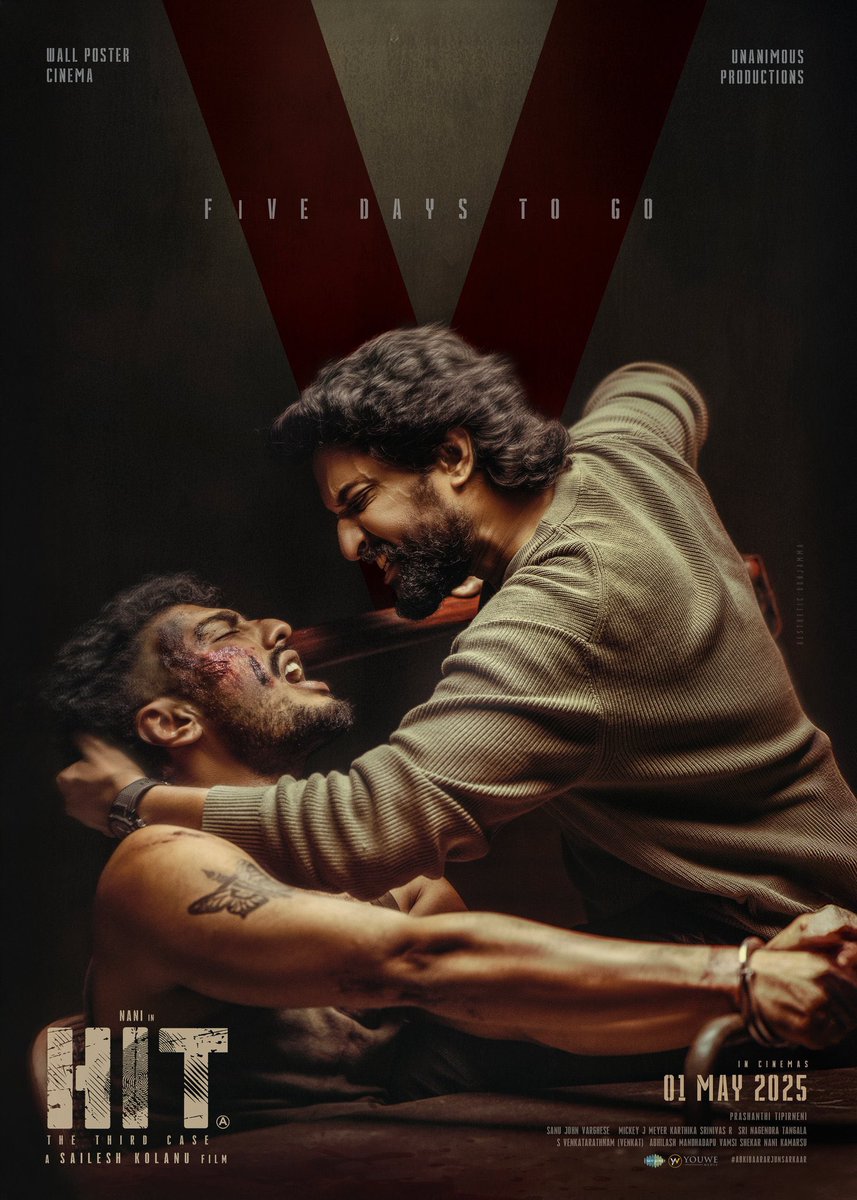ARJUN SARKAAR’s Ruthless show in 5 days ❤️‍🔥❤️‍🔥

#HIT3 <a href="/NameisNani/">Nani</a>
#HIT3FromMay1st