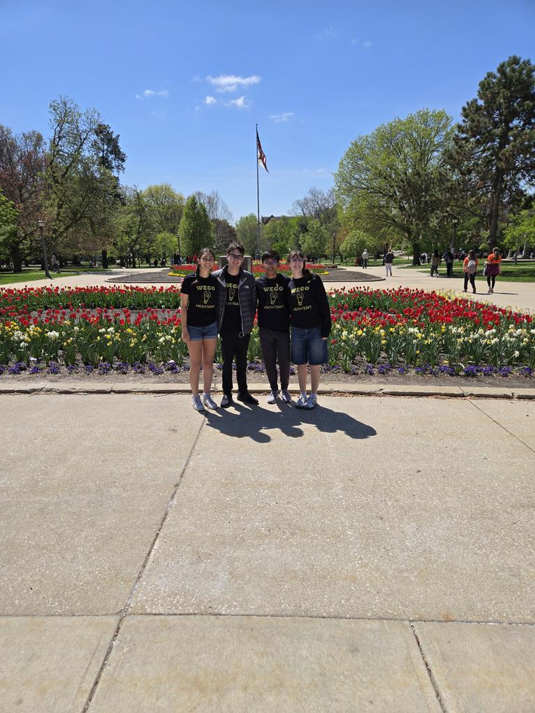 Charles Vokes (@wegomrv) on Twitter photo This group of 4 comprised of Jessie Myers, Aaron Lorenc, Kody Leano, and Maggie Schave have made it to the <a href="/MathICTM/">ICTM — Illinois Council of Teachers of Mathematics</a> State Math Contest three years in a row! Will they make it a fourth next year? 👀 👀 👀 You can count on it!
<a href="/CHSD94/">Community HS Dist 94</a> <a href="/WeGoActivities/">West Chicago Comm HS</a> <a href="/WegoMath/">Wego math</a> #WeAreWeGo This group of 4 comprised of Jessie Myers, Aaron Lorenc, Kody Leano, and Maggie Schave have made it to the <a href="/MathICTM/">ICTM — Illinois Council of Teachers of Mathematics</a> State Math Contest three years in a row! Will they make it a fourth next year? 👀 👀 👀 You can count on it!
<a href="/CHSD94/">Community HS Dist 94</a> <a href="/WeGoActivities/">West Chicago Comm HS</a> <a href="/WegoMath/">Wego math</a> #WeAreWeGo