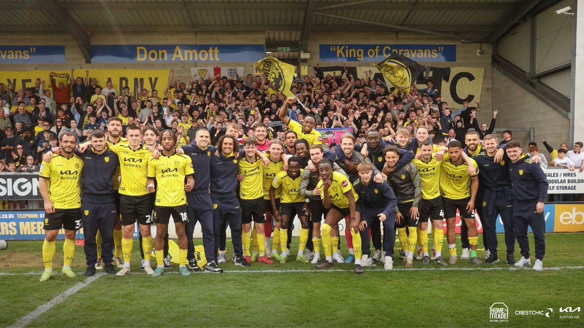 Burton Albion FC tweet media