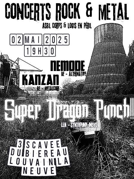 supadragonpunch's tweet photo. 🎤🔥 SHOW ALERT — NEXT FRIDAY! 🔥🎤

We’re performing with Super Dragon Punch!! in Louvain-la-Neuve, together with KANZAN and Nemøde  🚀⚡ 

📍 Where: Louvain-la-Neuve - Ferme du Biéreau aux écuries
📅 When: Friday 2 May
🎟️ Free (8€ recommended) - Cash only event https://t.co/24rbouUzs4