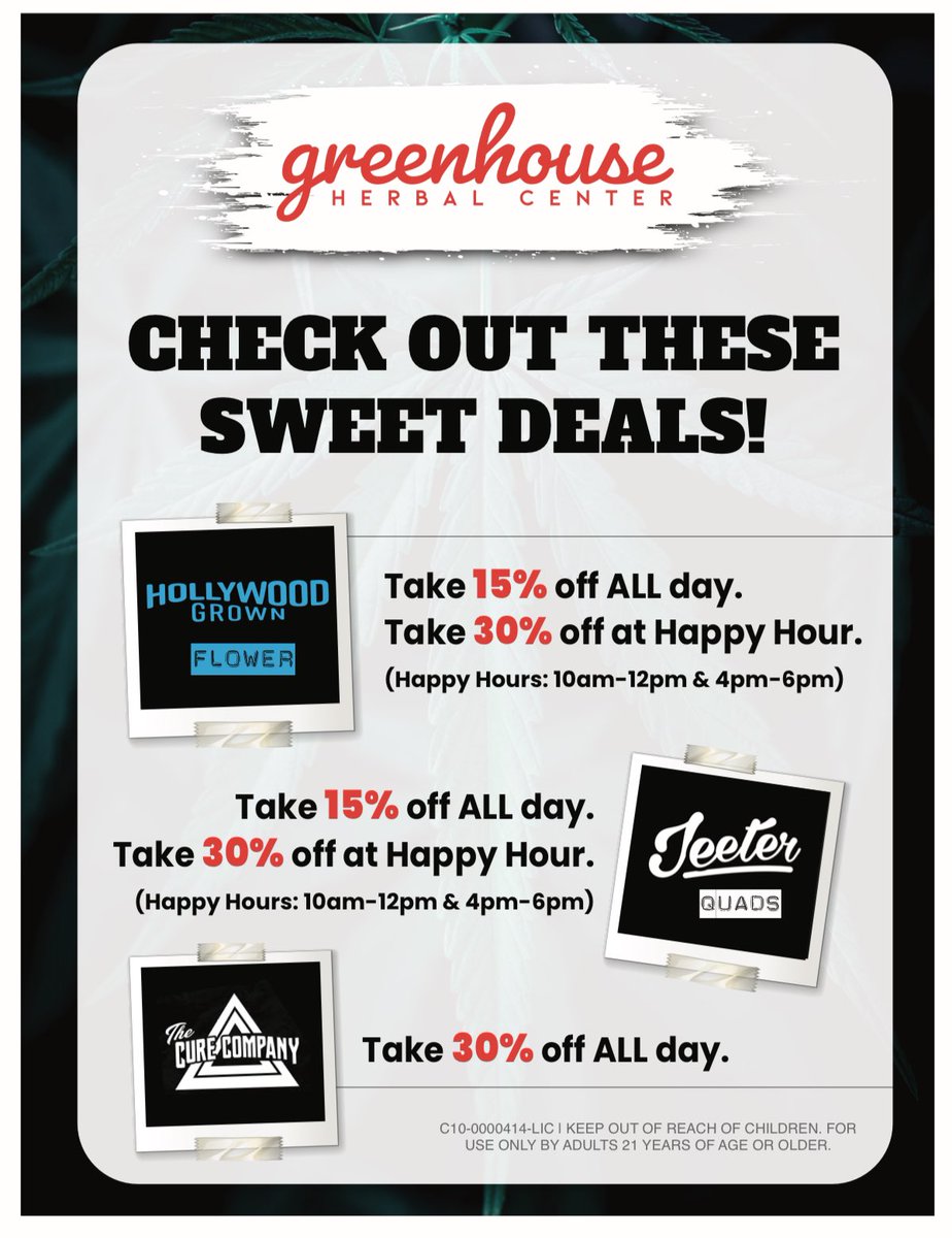 GreenhouseHC's tweet photo. #GreenhouseHC has them deals going on in #Hollywood https://t.co/rzfAtFsoyM