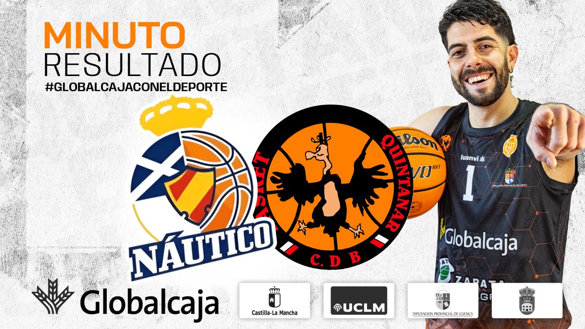 Globalcaja Quintanar (@bgquintanar) on Twitter photo 3° TIEMPO | JORNADA 26 🏀
¡Vamos NARANJAS!
5️⃣0️⃣ Náutico Tenerife
5️⃣8️⃣ Basket Globalcaja Quintanar
🚀 Impulso <a href="/SomosGlobalcaja/">Globalcaja</a>
#vamos #globalcajaconeldeporte <a href="/fbclm/">FBCLM</a> <a href="/CompeticionFEB/">CompeticionesFEB</a> 3° TIEMPO | JORNADA 26 🏀
¡Vamos NARANJAS!
5️⃣0️⃣ Náutico Tenerife
5️⃣8️⃣ Basket Globalcaja Quintanar
🚀 Impulso <a href="/SomosGlobalcaja/">Globalcaja</a>
#vamos #globalcajaconeldeporte <a href="/fbclm/">FBCLM</a> <a href="/CompeticionFEB/">CompeticionesFEB</a>