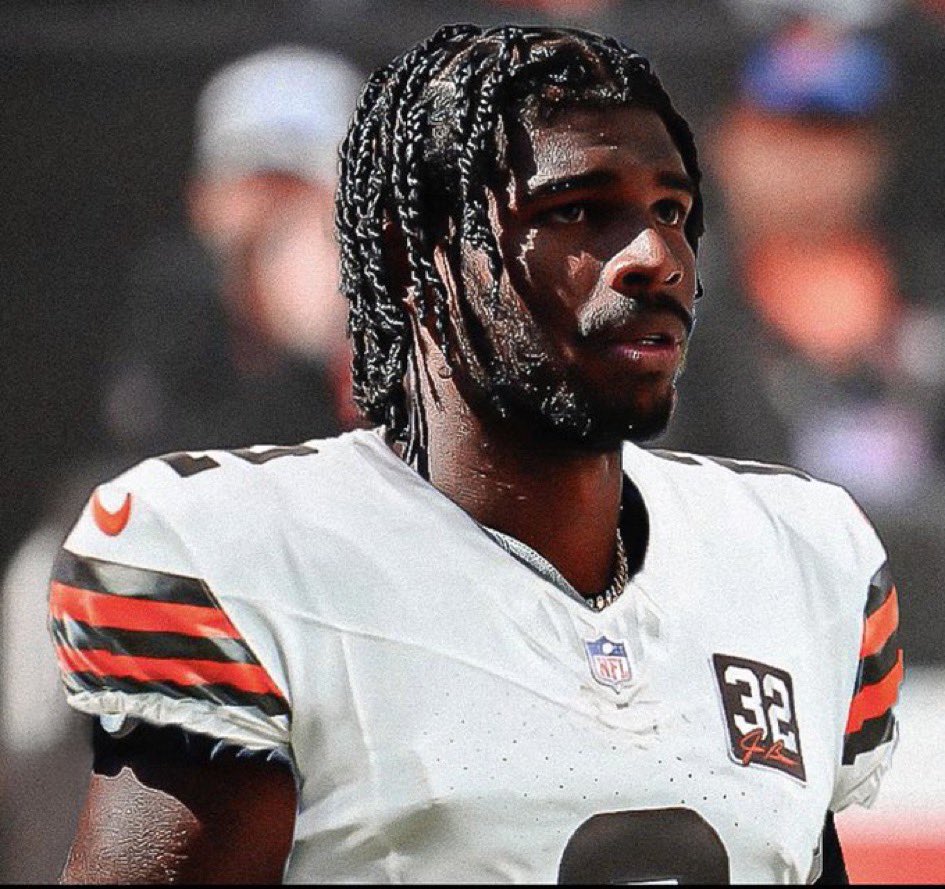 clehqsports's tweet image. QB1: Shedeur Sanders
RB1: Quinshon Judkins
RB2: Dylan Sampson
WR1: Jerry Jeudy
WR2: Cedric Tillman
WR3: Jamari Thrash
TE1: David Njoku
TE2: Harold Fannin Jr
LETS RIDE #DawgPound