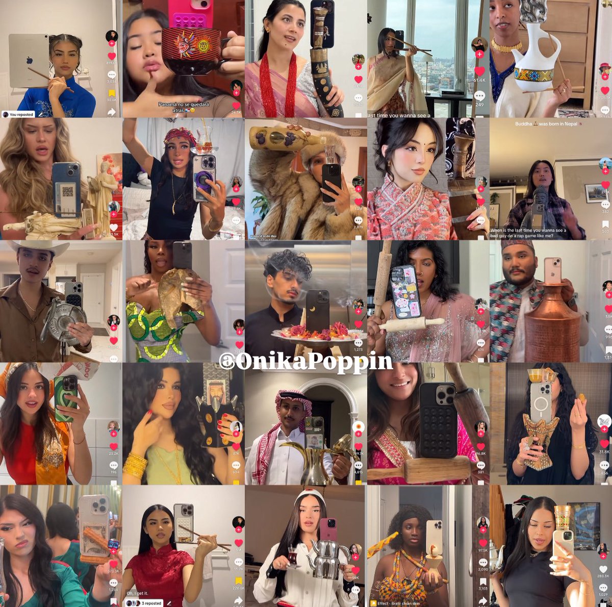 OnikaPoppin's tweet photo. More people from different countries and cultures joined @NICKIMINAJ’s “Chun Li” new TikTok trend!

— China🇨🇳, Saudi Arabia🇸🇦, Kenya🇰🇪, Nepal🇳🇵, India🇮🇳, Morocco🇲🇦, Mexico🇲🇽, Ghana🇬🇭, Turkey🇹🇷, France🇫🇷, Albanian🇦🇱, Nigeria🇳🇬, Slovakia🇸🇰, Sri Lanka🇱🇰, Sudan🇸🇩, Senegal 🇸🇳 &amp; more https://t.co/AS8WATxNrM