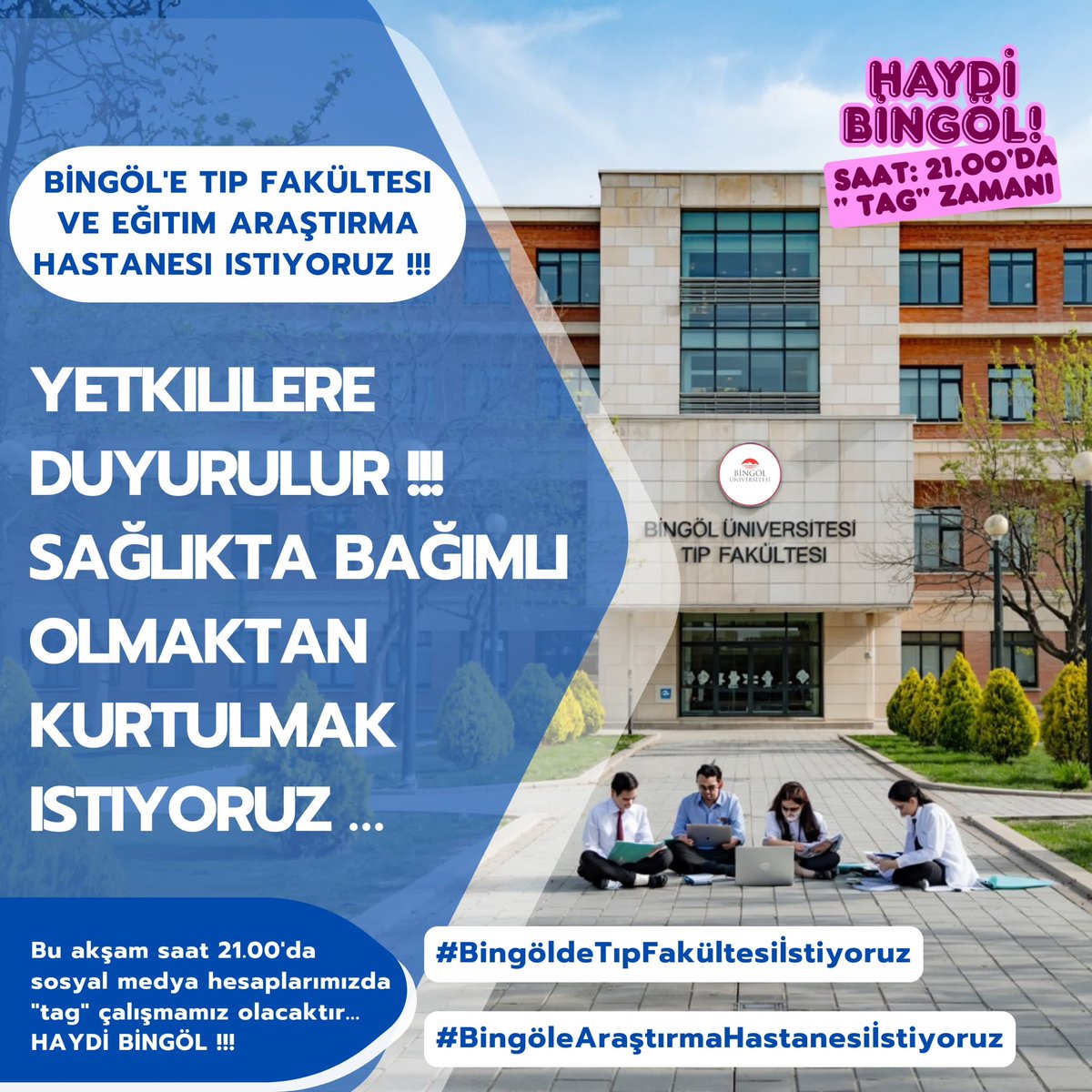 CahitYayan's tweet photo. #BingöleTıpFakültesiVeEğitimAraştırma https://t.co/6hoytKqCck