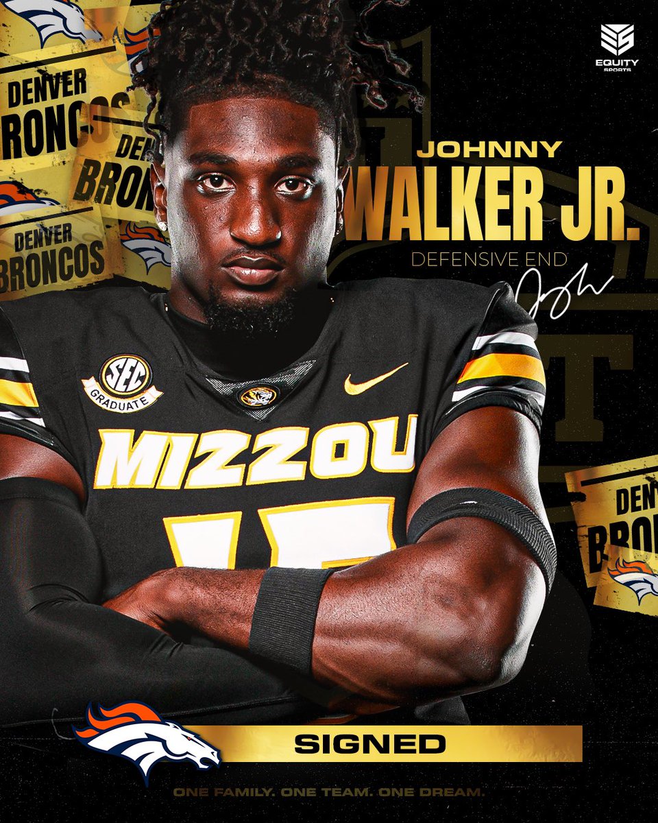 Equity Sports (@equitysports) on Twitter photo Welcome to the league, <a href="/JohnnyW15_/">Johnny Walker</a> ‼️ Your newest member of the <a href="/Broncos/">Denver Broncos</a> 😤 #BroncosCountry Welcome to the league, <a href="/JohnnyW15_/">Johnny Walker</a> ‼️ Your newest member of the <a href="/Broncos/">Denver Broncos</a> 😤 #BroncosCountry