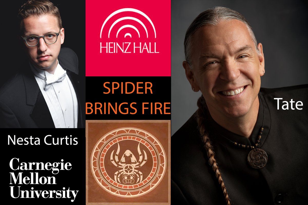 I am trilled to guest narrate SPIDER BRINGS FIRE with the Carnegie Mellon University Orchestra!!
Conducted by Maestro Daniel Nesta Curtis!!
Sunday, April 27, 8pm ET at Heinz Hall for the Performing Arts in downtown Pittsburgh!!
cmu.edu/cfa/music/news…
#SpiderBringsFire