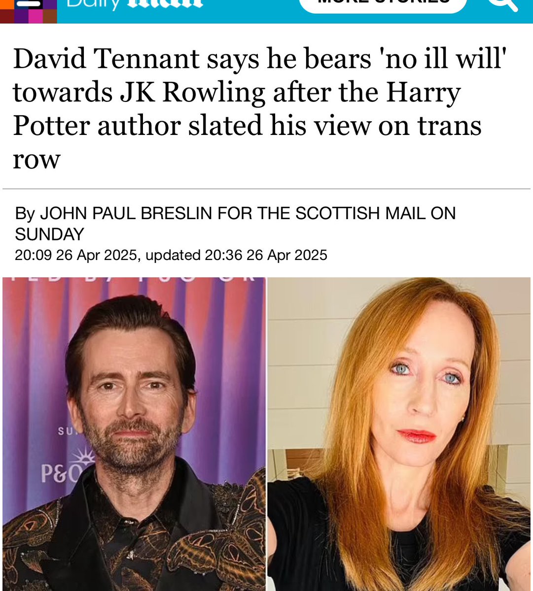 JeanHatchet's tweet photo. David Tennant  “just let people be. Just get out of people’s way.”

He means women. Women should get out of men’s way. https://t.co/ezQrQISaAW