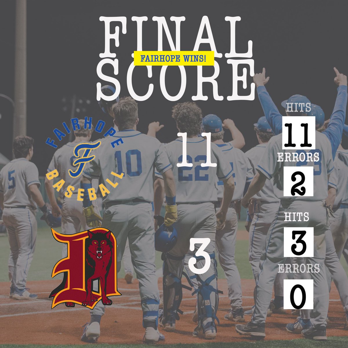 Pirates advance to the Elite Eight!

Jerry McDowell 7IP, 3H, 0ER, 7K
Bryon Martin 2/4, R, 3RBI, 2B
MD Johnson 2/3, 2RBI, 2B
Lance Wade 2/2, 2R, 2RBI

#GoPirates🏴‍☠️