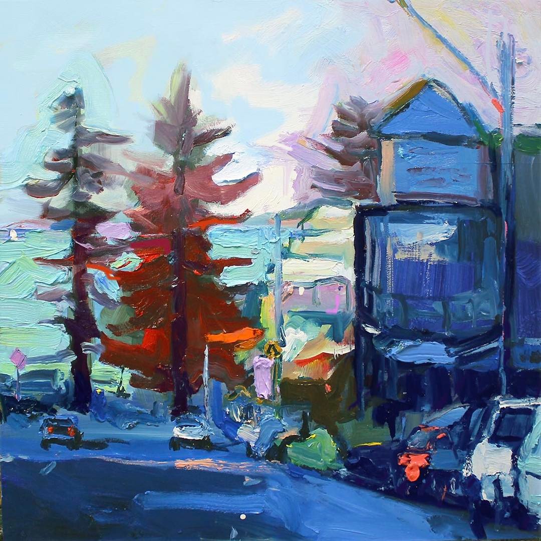 RClaremont's tweet image. “Addison Street”, 25X30cm, oil on board.

#urbanpainting #shellharbour #shellharbourvillage #sydneyartist #oilpaint #thickpaint #coastallandscape