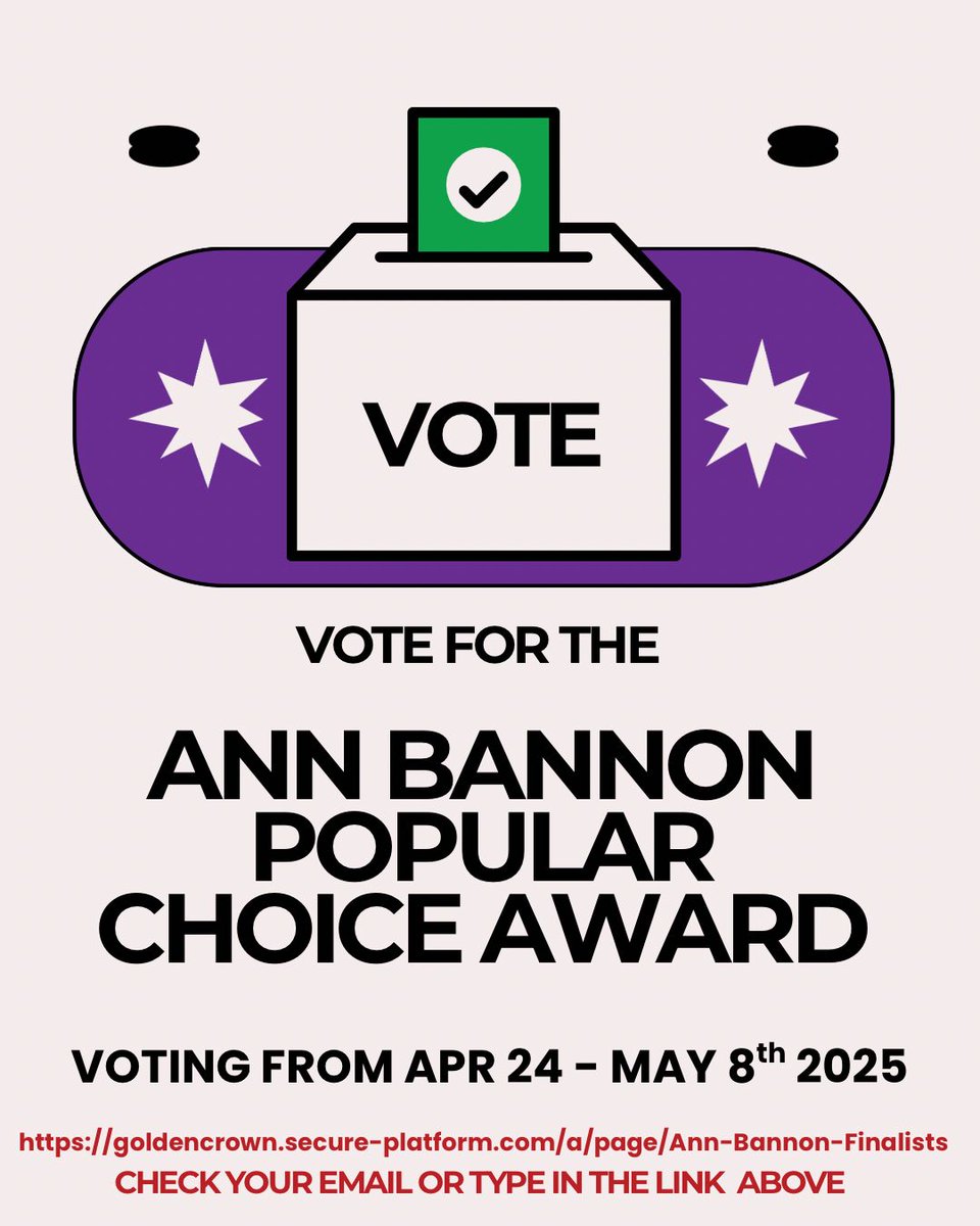We are pleased to announce that the voting for the Ann Bannon Popular Choice Award is now open!

This award recognizes the books that have been picked as the favorites among nominated entries.

Link posted on feeds tomorrow or use the link in the image ❤️