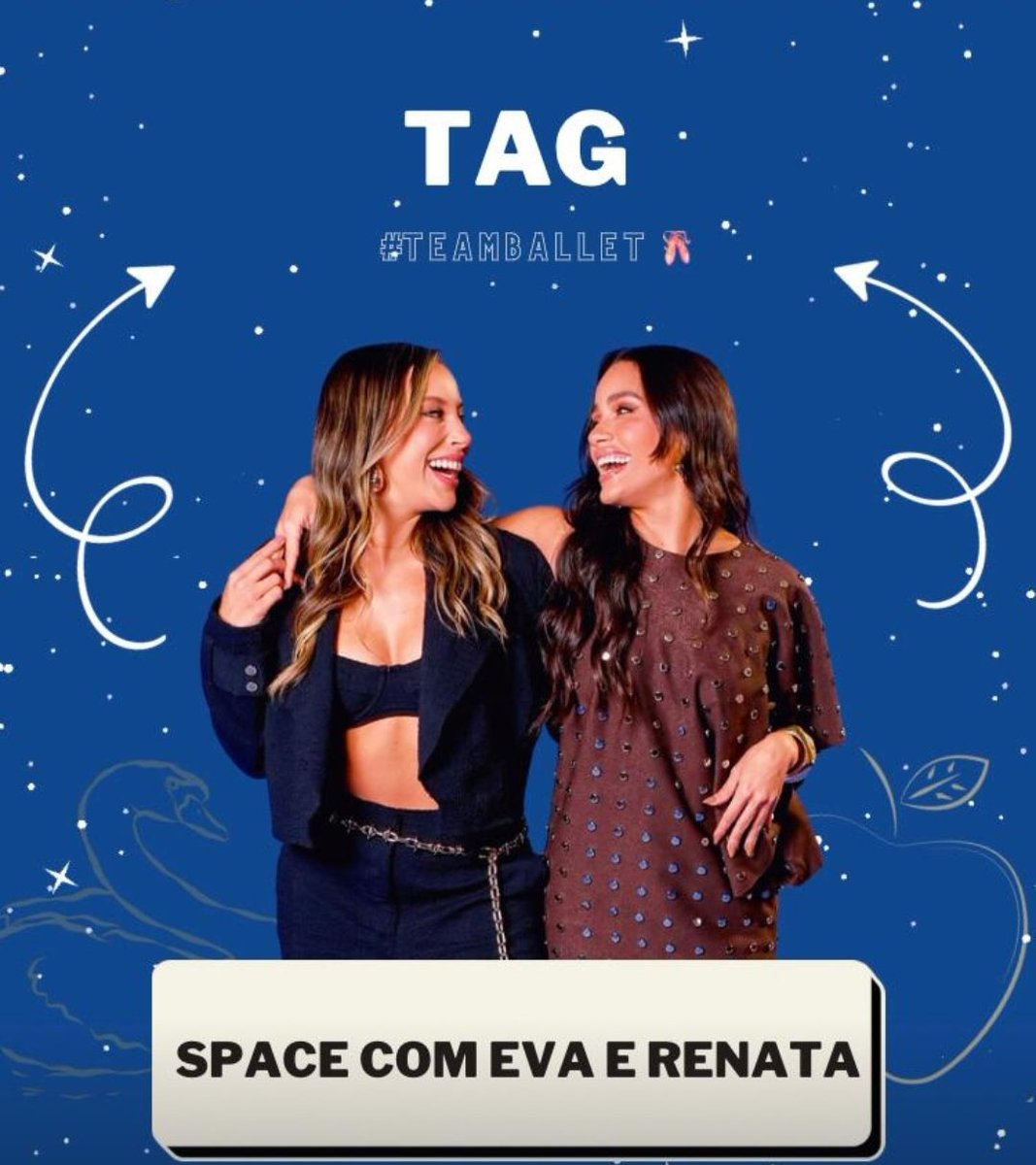 focalizeofc's tweet photo. SPACE COM EVA E RENATA 

É hoje o encontro com nossa Campeã e com a Eva ... 

Meta : 5k https://t.co/Wt2gw6AZlj