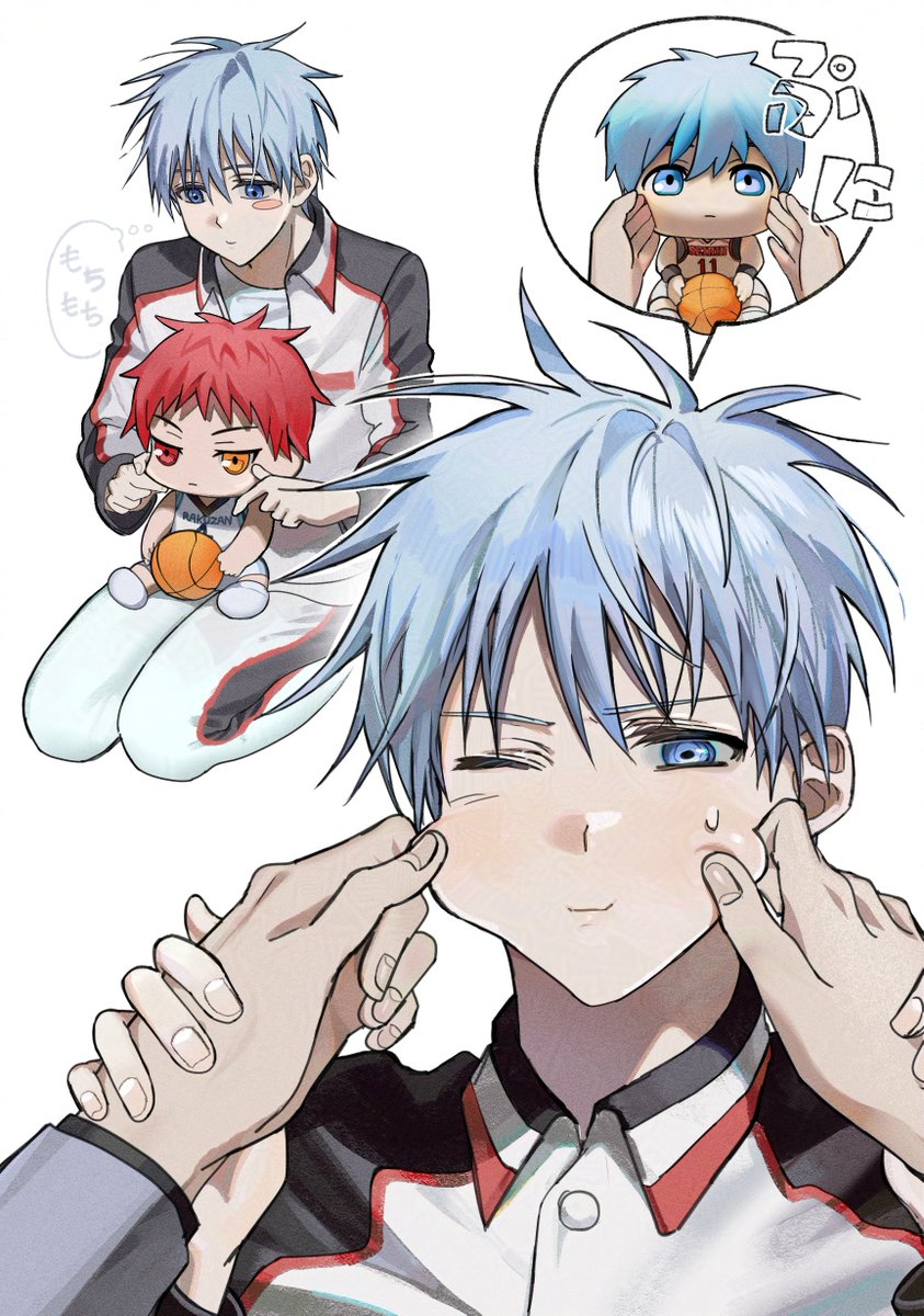 쿠농✂️🥤 푸니푸니 없어서 쿠로코 볼따구로 만져야 해