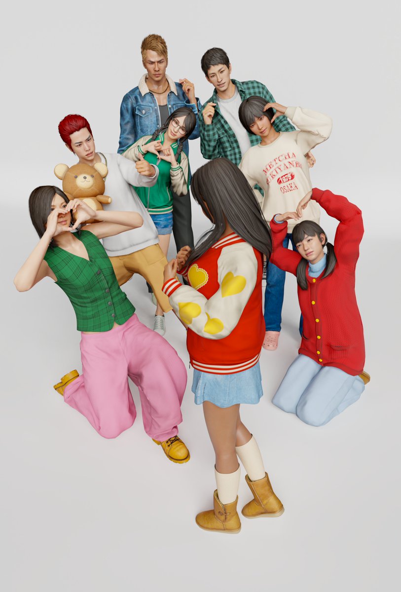 everyone!!!!! make a heart for yua! ☺️🫶🫰💕