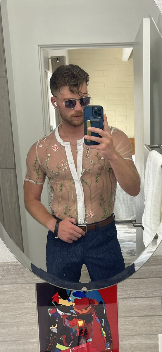 Even locked boys have to put on clothes sometimes 😉