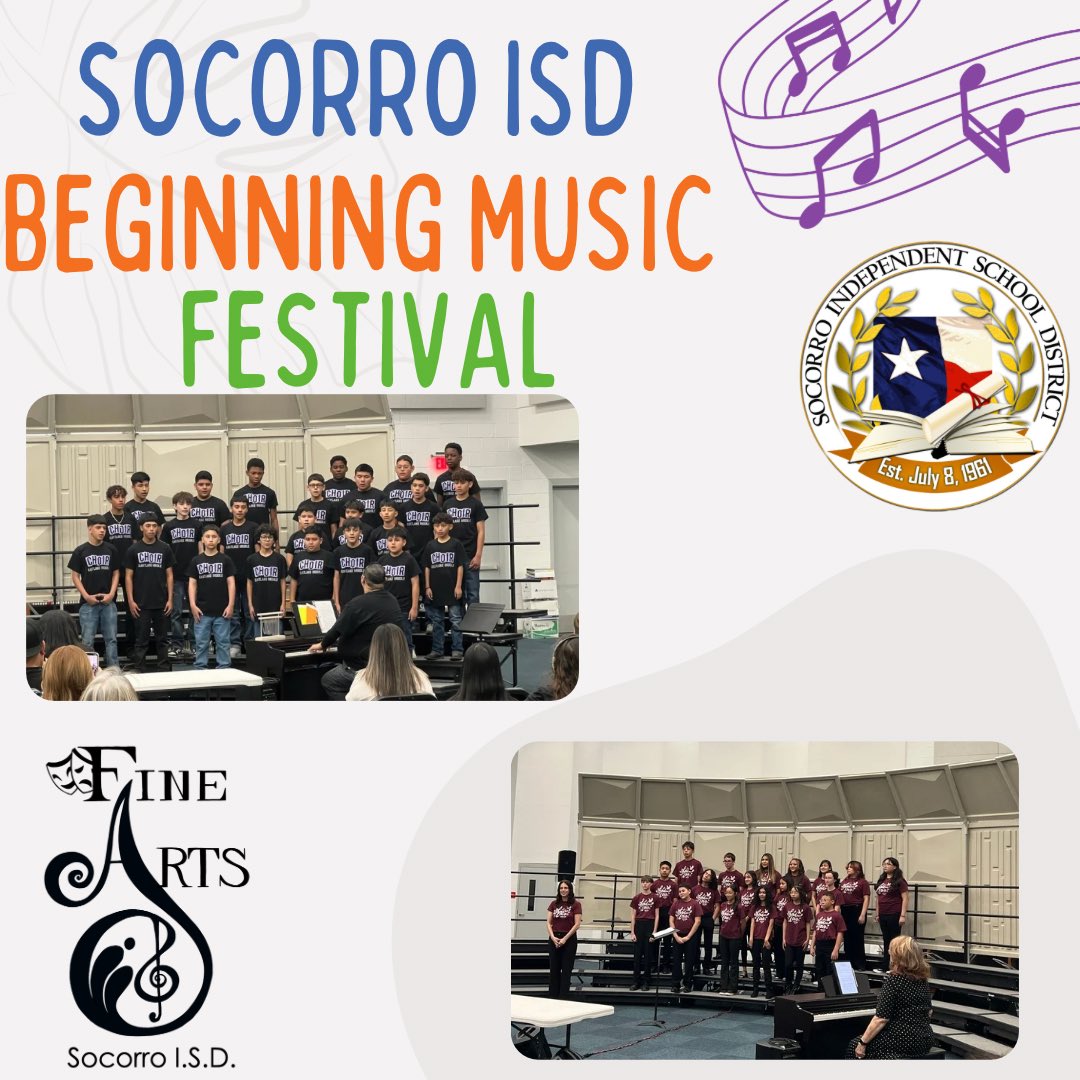 That’s a wrap for the 2025 #TeamSISD Beginning Music Festival!  Over the past two days, our beginning music ensembles performed for family and adjudicators who provided feedback and encouraging words to continue their musical journey! #SISDFineArts