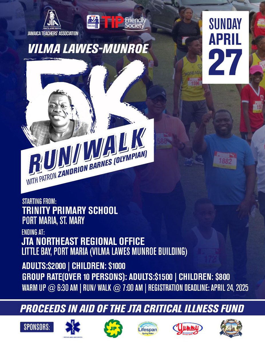 Vilma Lawes-Munroe 5K Run/Walk