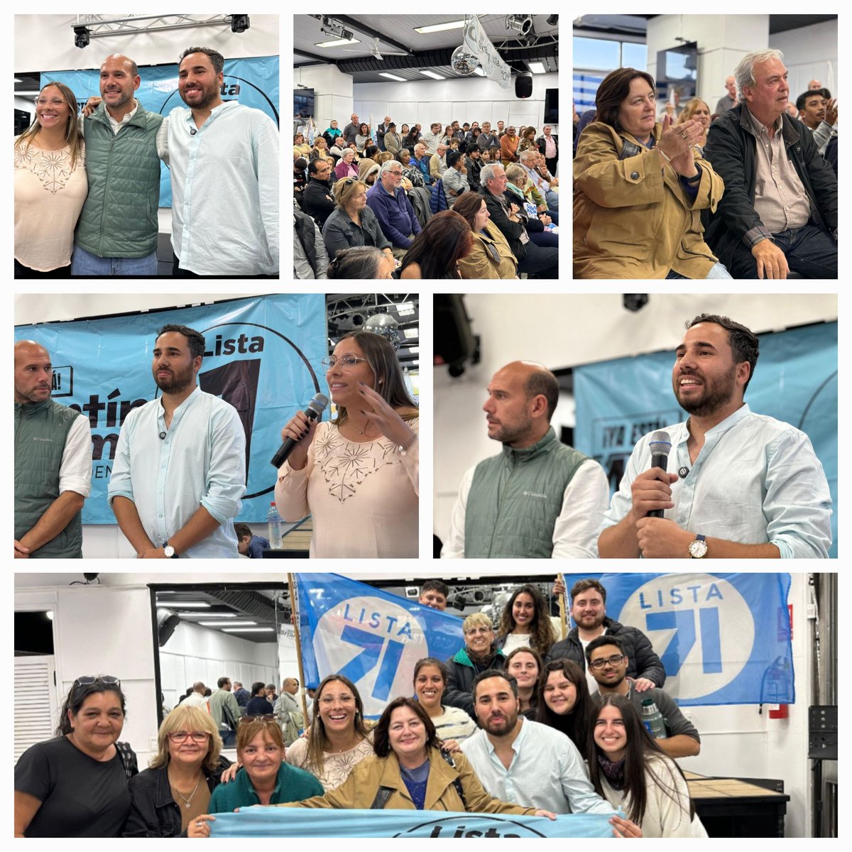 <a href="/VNacional71/">Victoria Nacional</a> <a href="/JovenesVN/">Jovenes Victoria Nacional</a> estuvo en el Municipio A en su clasico punto de Agraciads y E. Romero, en el CH con Lucia y su grupo y cerro el dia en el D acompañando <a href="/BryanAraujoOk/">Bryan Araujo Blanco</a> candidato a Alcalde. Palo y palo hasta el 11/5, hay orden de no aflojar!!