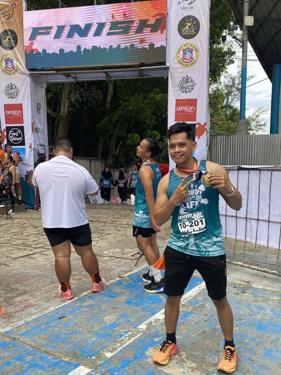 callme_jam95's tweet image. In a fitness enthusiasts era. 
10km and 21km finishers at slowdy strides for LIFE. #Iligancity #funrun