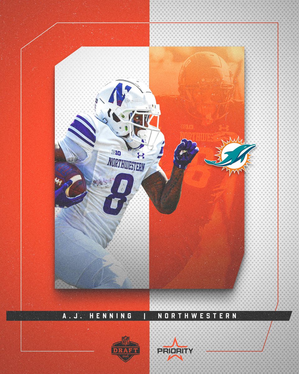 Congrats to <a href="/AJHenning3/">AJ Henning</a> on agreeing to a deal with the <a href="/MiamiDolphins/">Miami Dolphins</a> !