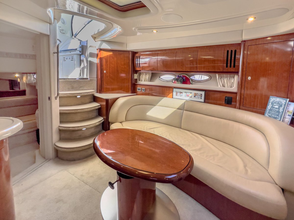 CrowsNestYachts's tweet photo. New Listing: 42’ Sea Ray 420 Sundancer 2004 - See it at the Boats Afloat Show in Seattle going on NOW! Price: $249,500. 2 cabins, sleeps 6 conv. dinette. For more info contact Vic Parcells at (206) 229-3134 or vparcells@crowsnestyachts.com or click here: https://t.co/psykxeDXeC https://t.co/STADULFcWD