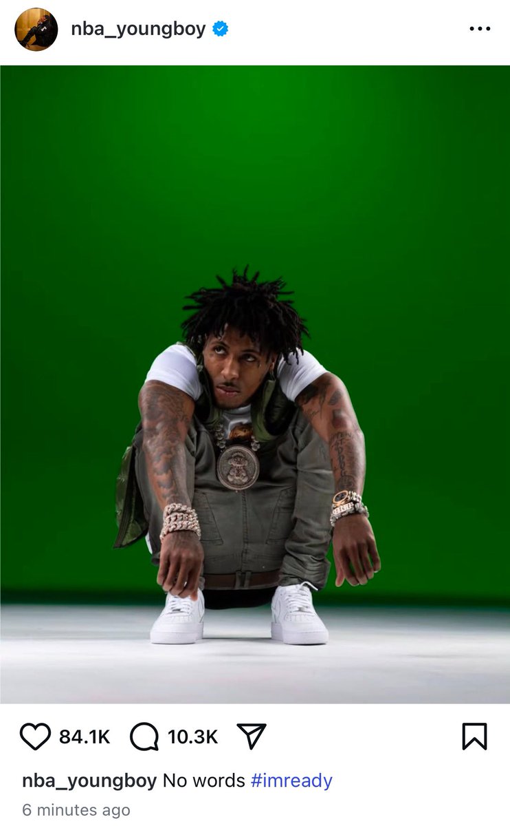 NBA YoungBoy is back 😤
