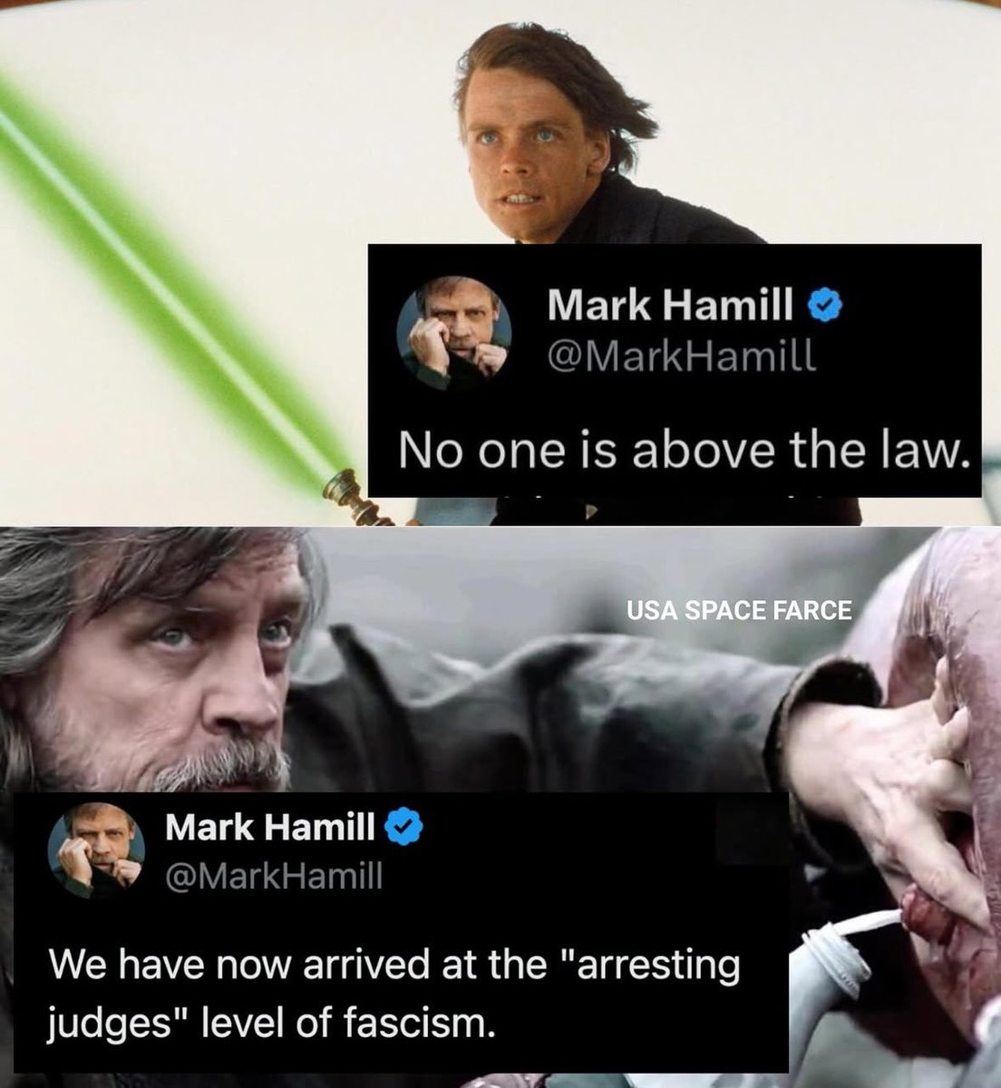 Stephen_Emerick's tweet photo. Clown show on the left! Corrupt judges, congress, Senators, past POTUS, and Hollywood arrests should be coming soon @MarkHamill 
#justice #WeThePeople #draintheswamp https://t.co/0dl9WKM0qv