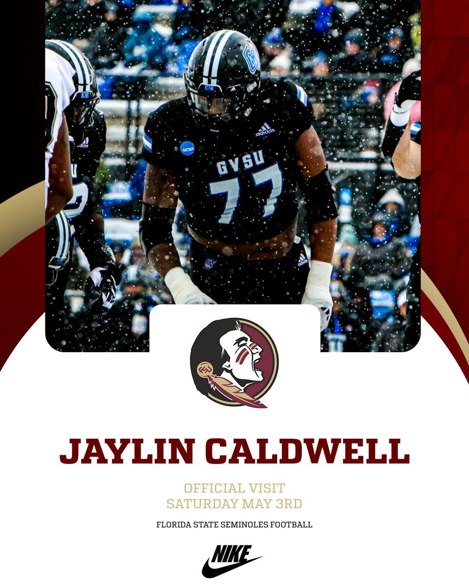 Tier1Recruiting (@wegetyouoffers) on Twitter photo 🚨OFFICIAL VISIT🚨 LOCKED IN 🔒 <a href="/jalyin/">Jaylin Caldwell</a> X <a href="/FSUFootball/">FSU Football</a> #NoleFamily #KeepClimbing #Tier1Recruiting 🚨OFFICIAL VISIT🚨 LOCKED IN 🔒 <a href="/jalyin/">Jaylin Caldwell</a> X <a href="/FSUFootball/">FSU Football</a> #NoleFamily #KeepClimbing #Tier1Recruiting