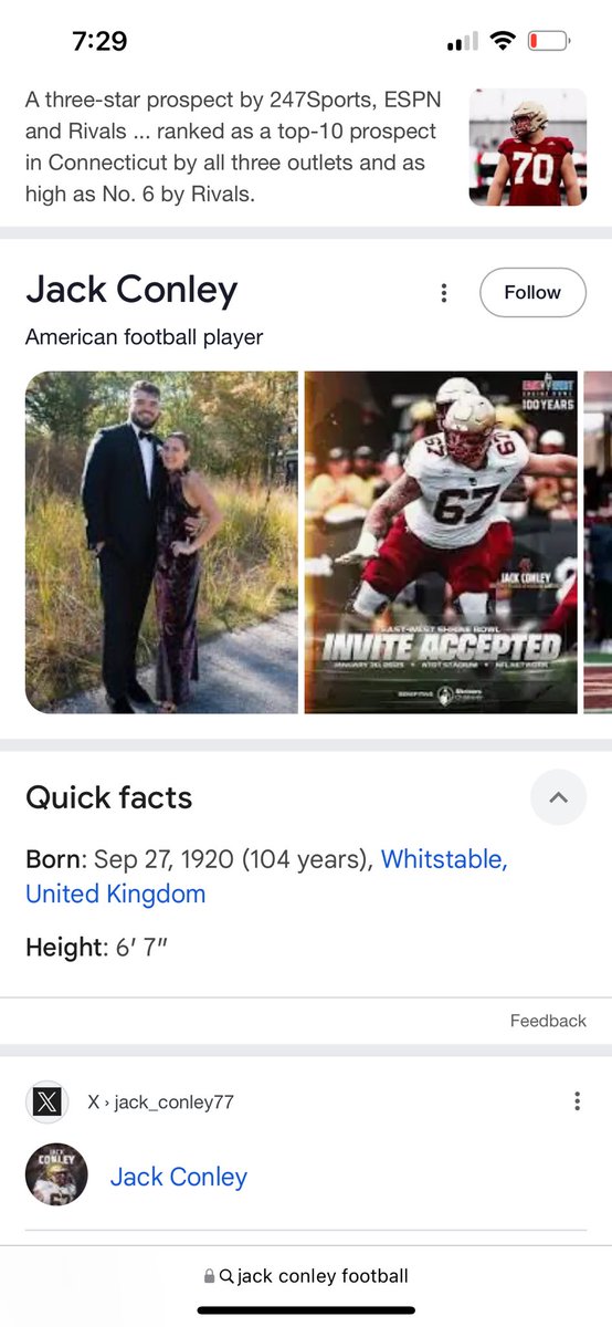 FakeJaredGraham's tweet photo. @LosTalksPats @JustinM_NFL Pretty old prospect https://t.co/rvo32nFLm9